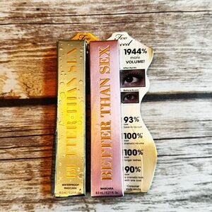 Too Faced Better Than Sex Mascara - Pink and blue Packaging